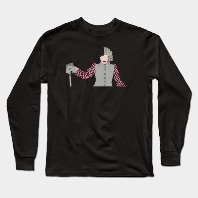 Cruella De Vil Long Sleeve T-Shirt by LiLian-Kaff